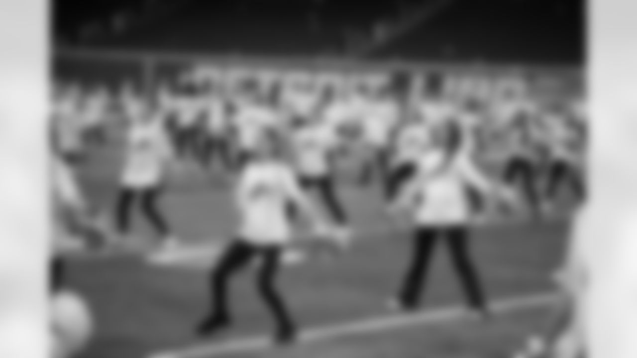 2022 Junior Detroit Lions Cheerleaders Clinic at Ford Field on December 10, 2022. (Mike Ferdinande/Detroit Lions)