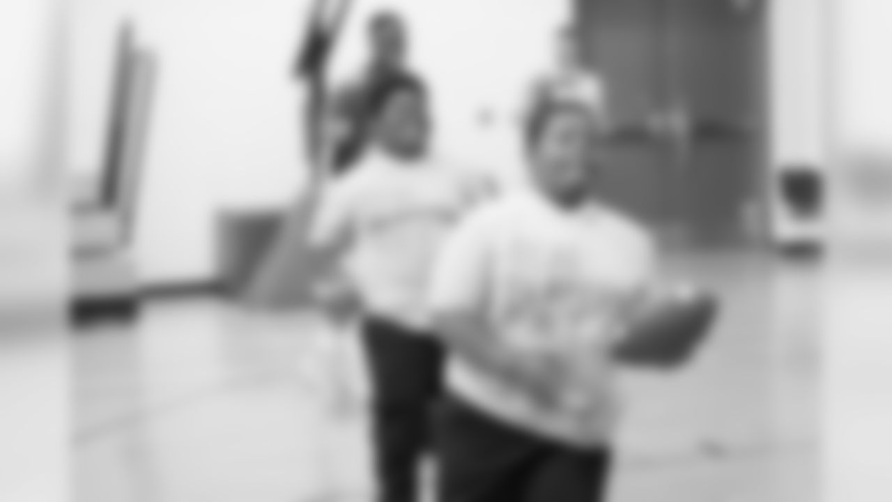 Students at a real players don't bully assembly with Playworks at Hutchinson Elementary School on Tuesday, Oct. 22, 2018 in Detroit.