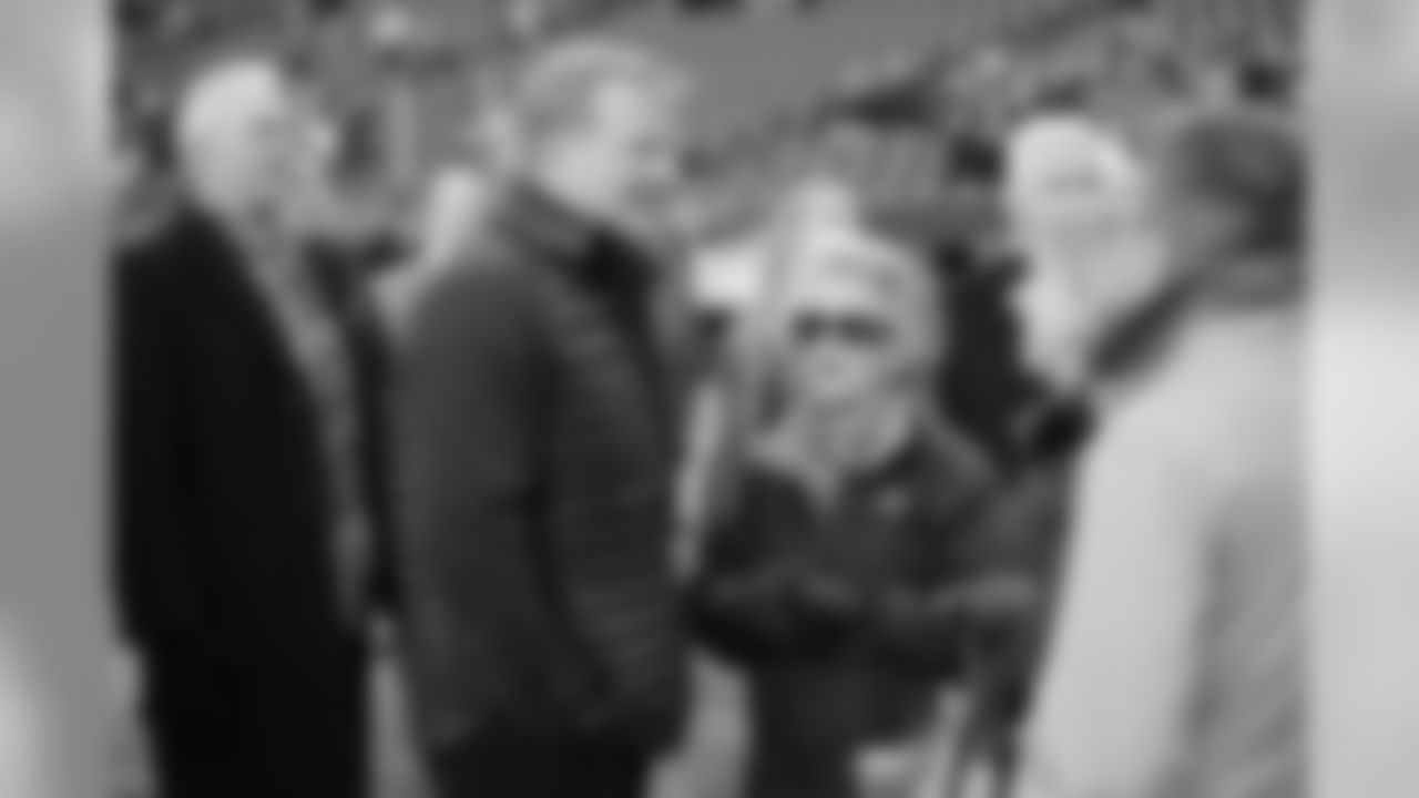 Roger Goodell and Martha Firestone Ford