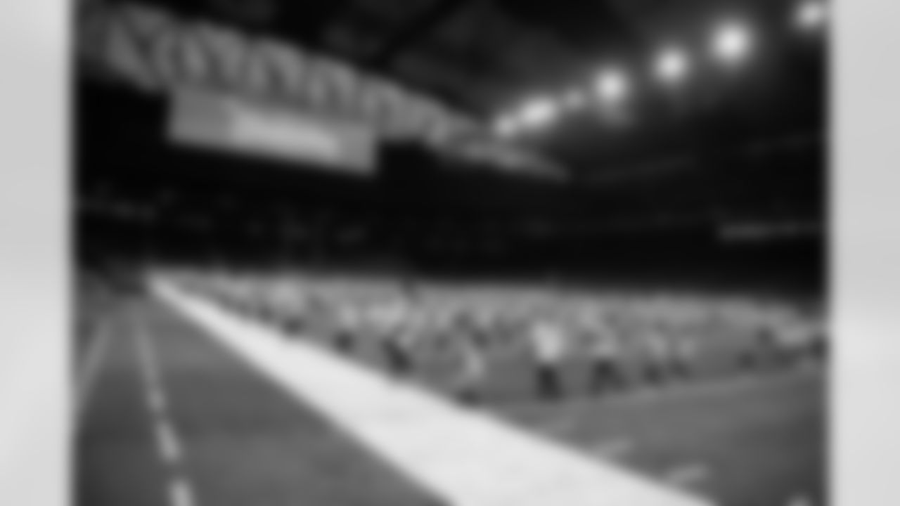 2022 Junior Detroit Lions Cheerleaders Clinic at Ford Field on December 10, 2022. (Mike Ferdinande/Detroit Lions)