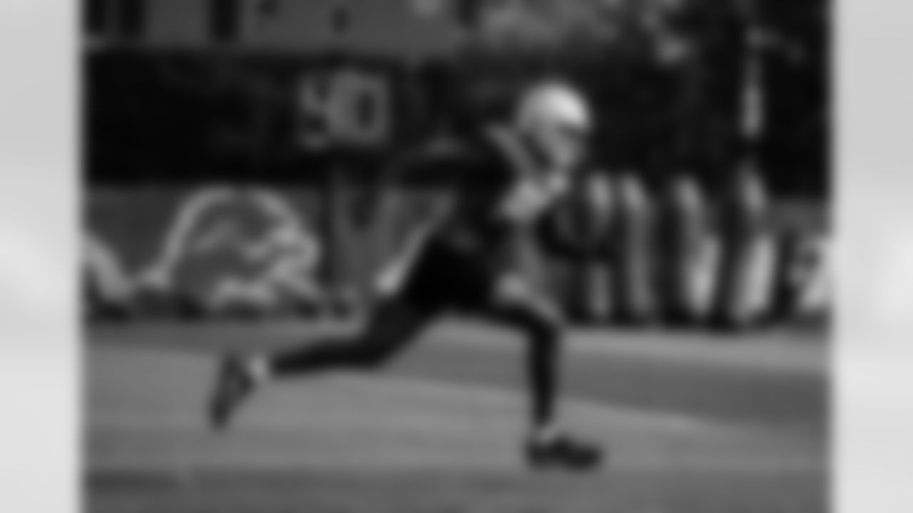 Detroit Lions wide receiver Antoine Green (80) during training camp at the Lions training facility in Allen Park, MI on July 25, 2023. (Jeff Nguyen/Detroit Lions)