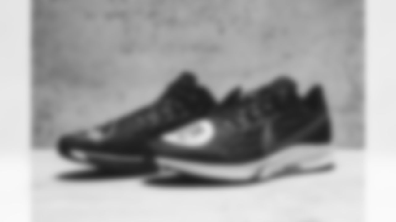 Detroit Lions assistant special teams coach Marquice Williams owns these shoes. My Cause My Cleats. (Detroit Lions via AP).