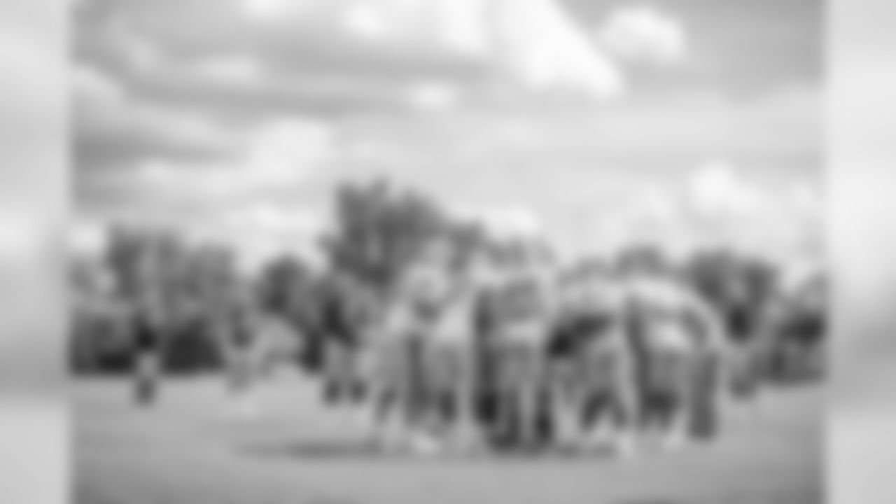 Detroit Lions offense during Day 13 of 2019 Detroit Lions Training Camp presented by Rocket Mortgage on Saturday, Aug. 10, 2019 in Allen Park, Mich. (Detroit Lions via AP)