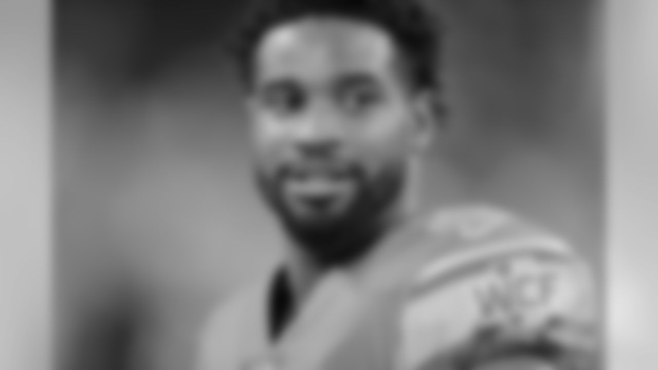 Detroit Lions cornerback Darius Slay (23) before a NFL football game against the New England Patriots on Sunday, Sept. 23, 2018 in Detroit. (Detroit Lions via AP).