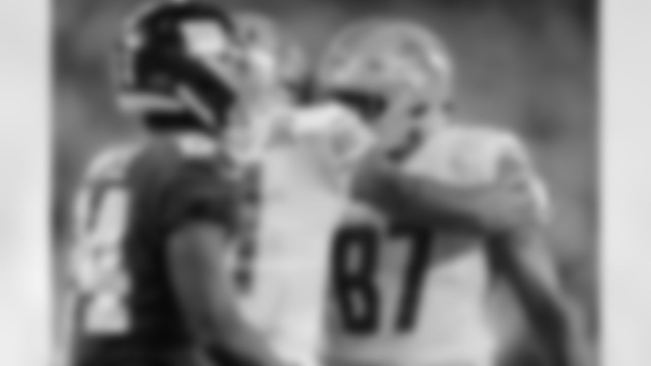 Marvin Jones Jr. and Darren Fells