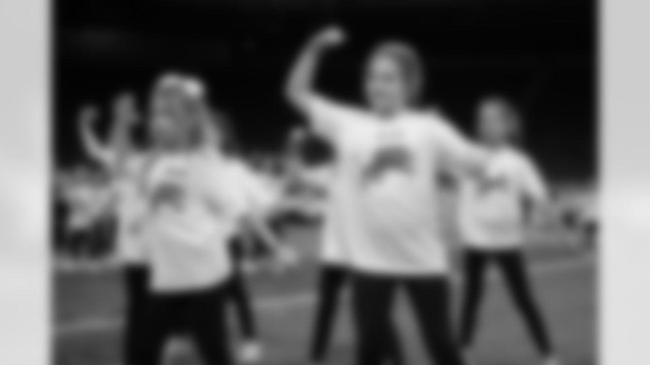 2022 Junior Detroit Lions Cheerleaders Clinic at Ford Field on December 10, 2022. (Mike Ferdinande/Detroit Lions)