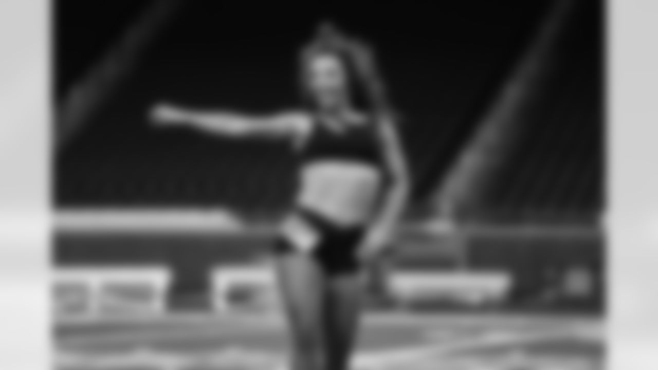 Detroit Lions Cheerleaders during the 2023 Auditions at Ford Field in Detroit, MI on May 7, 2023. (Jeff Nguyen/Detroit Lions)