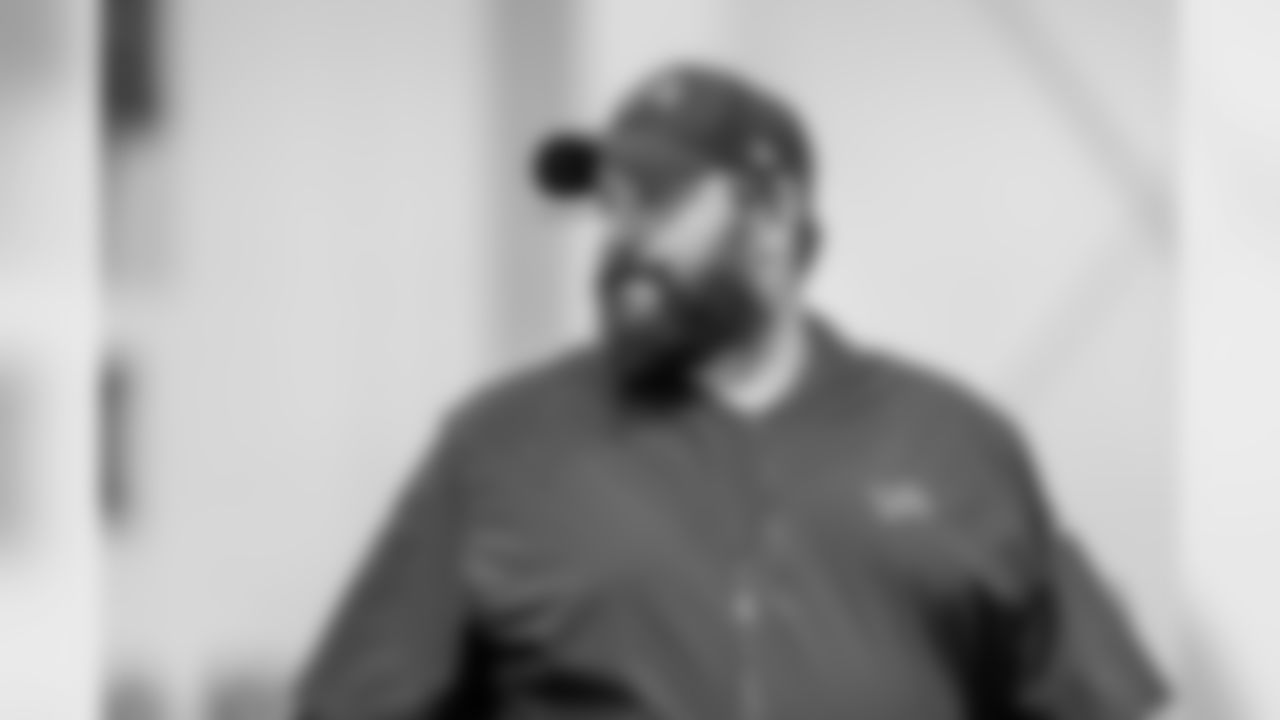 Detroit Lions head coach Matt Patricia during practice at the Detroit Lions training facility Thursday, Oct. 31, 2019 in Allen Park, Mich. (Detroit Lions via AP)