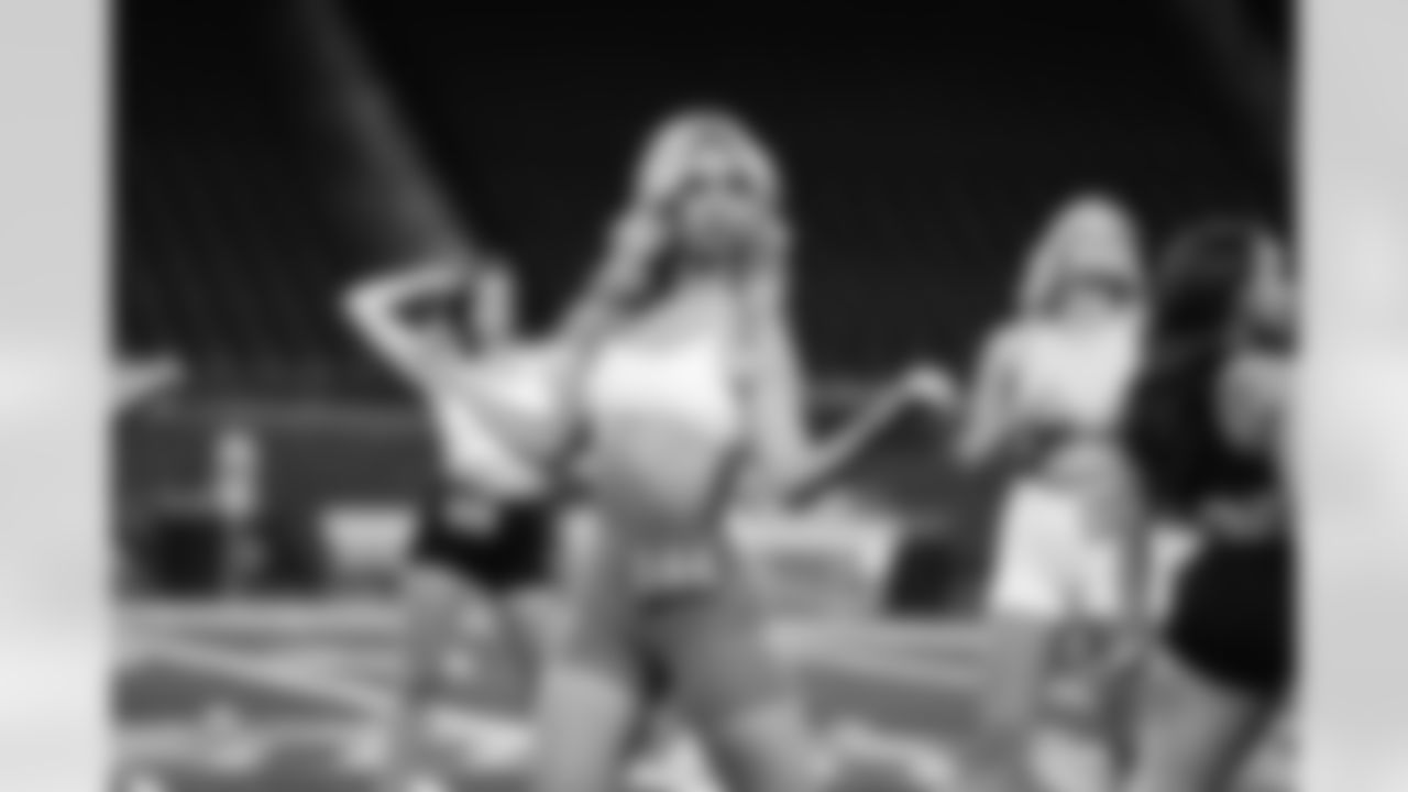 Detroit Lions Cheerleaders during the 2023 Auditions at Ford Field in Detroit, MI on May 7, 2023. (Jeff Nguyen/Detroit Lions)