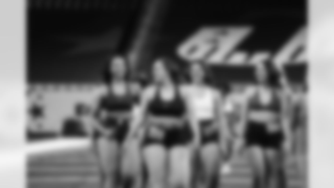Detroit Lions Cheerleaders during the 2023 Auditions at Ford Field in Detroit, MI on May 7, 2023. (Jeff Nguyen/Detroit Lions)