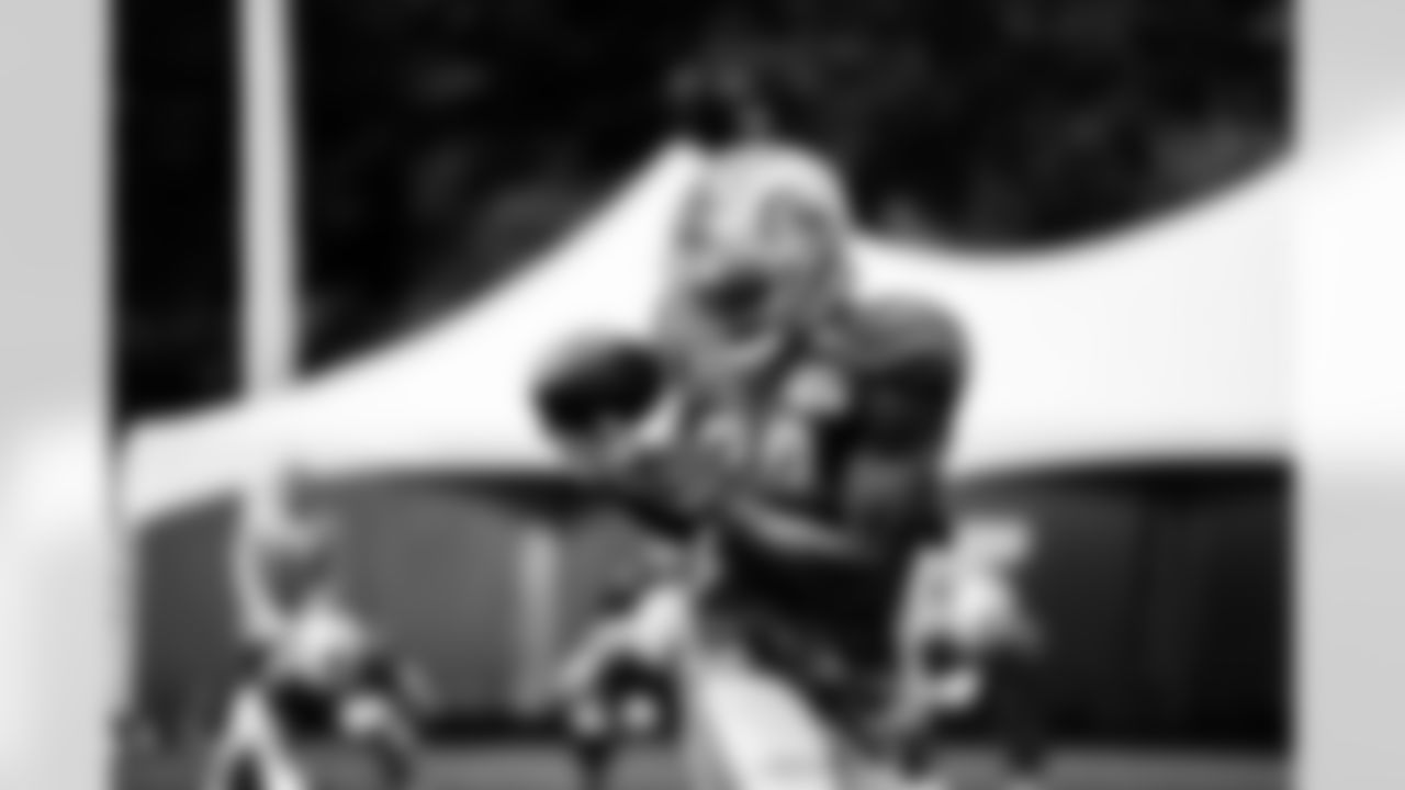 Detroit Lions tight end Alize Mack (84) during Lions practice at the Training Facility in Allen Park, MI on August 24, 2021. (Jeff Nguyen/Detroit Lions)