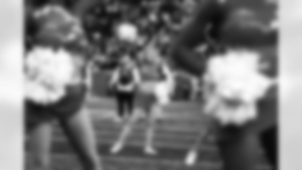 Detroit Lions Cheerleaders during a NFL football game against the Green Bay Packers on Sunday, January 9, 2022 in Detroit, MI. (Mike Ferdinande/Detroit Lions).