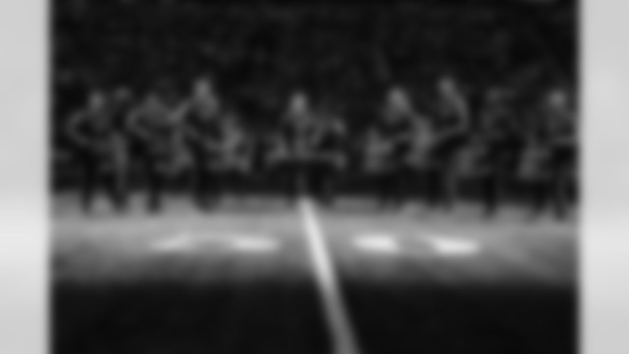 Detroit Lions Honolulu Boom perform during a NFL game against the Atlanta Falcons on Sunday, Sept. 24, 2023 in Detroit, MI. (Mike Ferdinande/Detroit Lions)