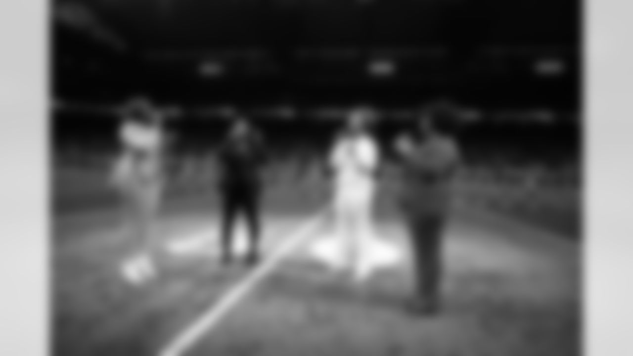 SOUL performs the National Anthem during a NFL football game against the Chicago Bears on Sunday, January 1, 2023 in Detroit, MI. (Mike Ferdinande/Detroit Lions).