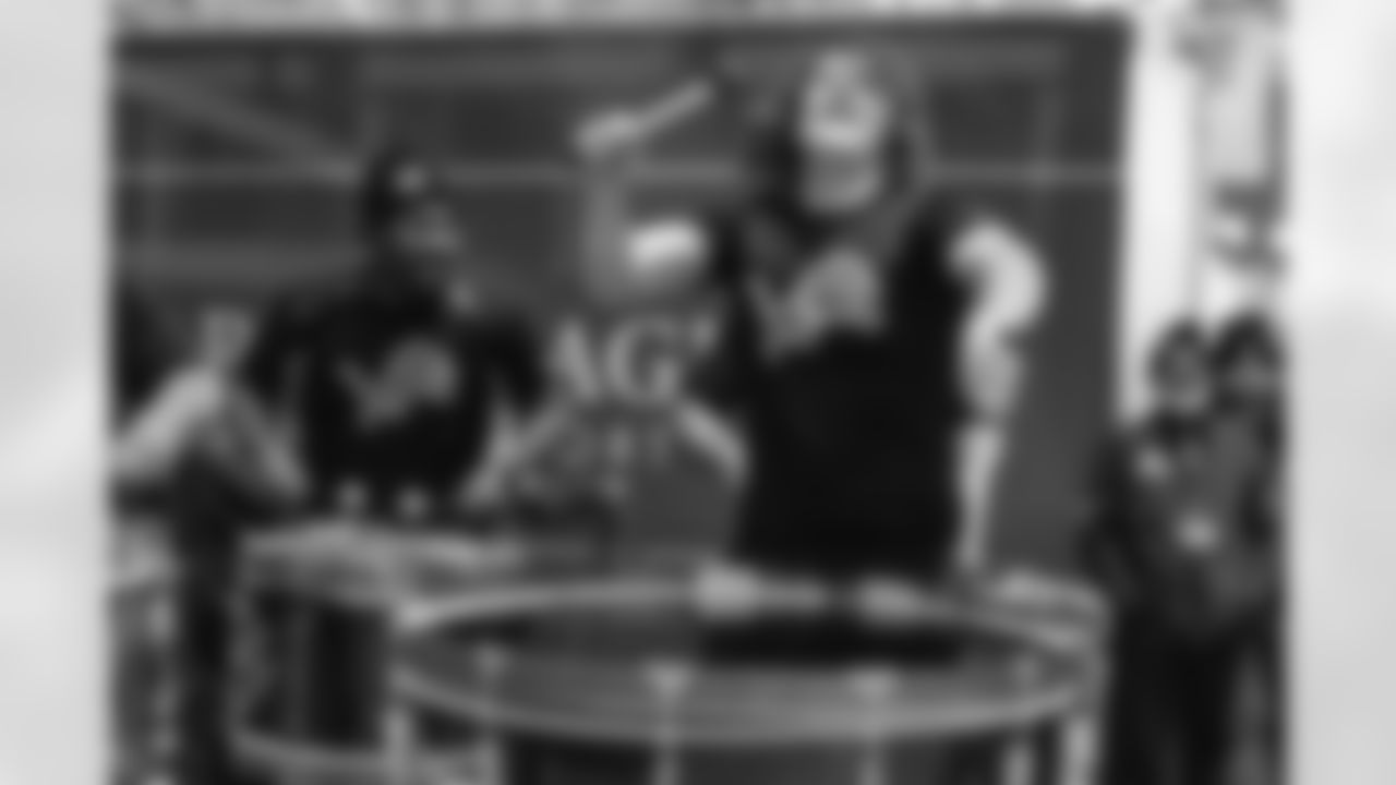 Detroit Lions Drumline, Honolulu Boom, perform during a NFL football game against the Chicago Bears on Sunday, January 1, 2023 in Detroit, MI. (Mike Ferdinande/Detroit Lions).