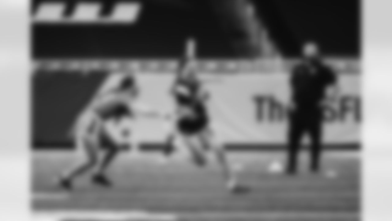 2023 Michigan Girls High School Flag Football Pilot League Week 1 at Ford Field. Sunday May 7, 2023 in Detroit, MI. (Carl Jones II/Detroit Lions).