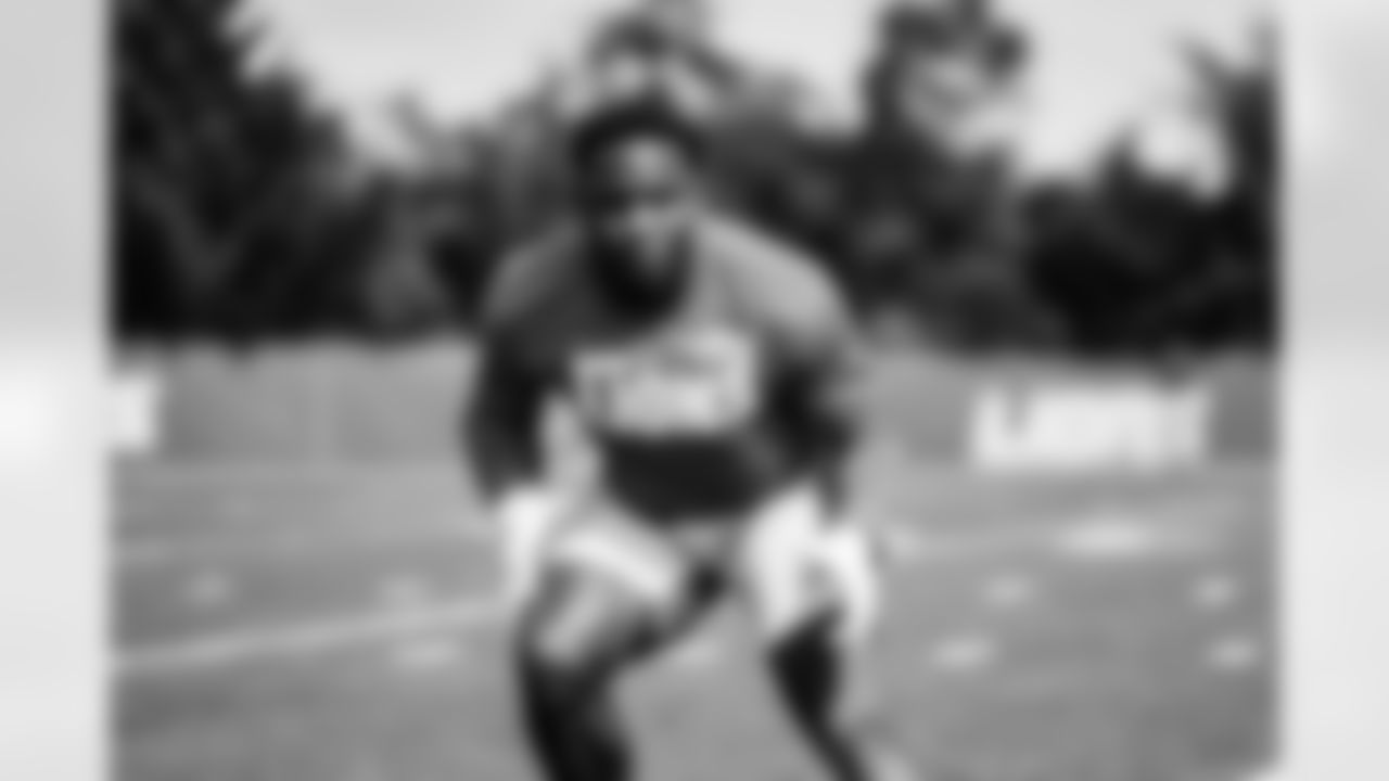 Detroit Lions corner back Jerry Jacobs (39) during Phase II Workouts at Allen Park. 2021 (AP Photo)