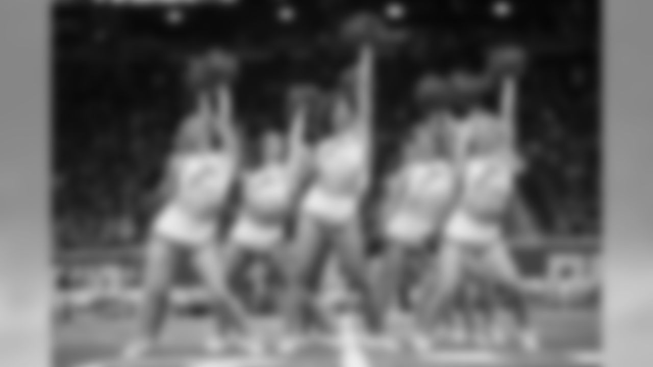 Detroit Lions Cheerleaders during a NFL football game against the Tampa Bay Buccaneers Sunday, Dec. 15, 2019 in Detroit. (Detroit Lions via AP).