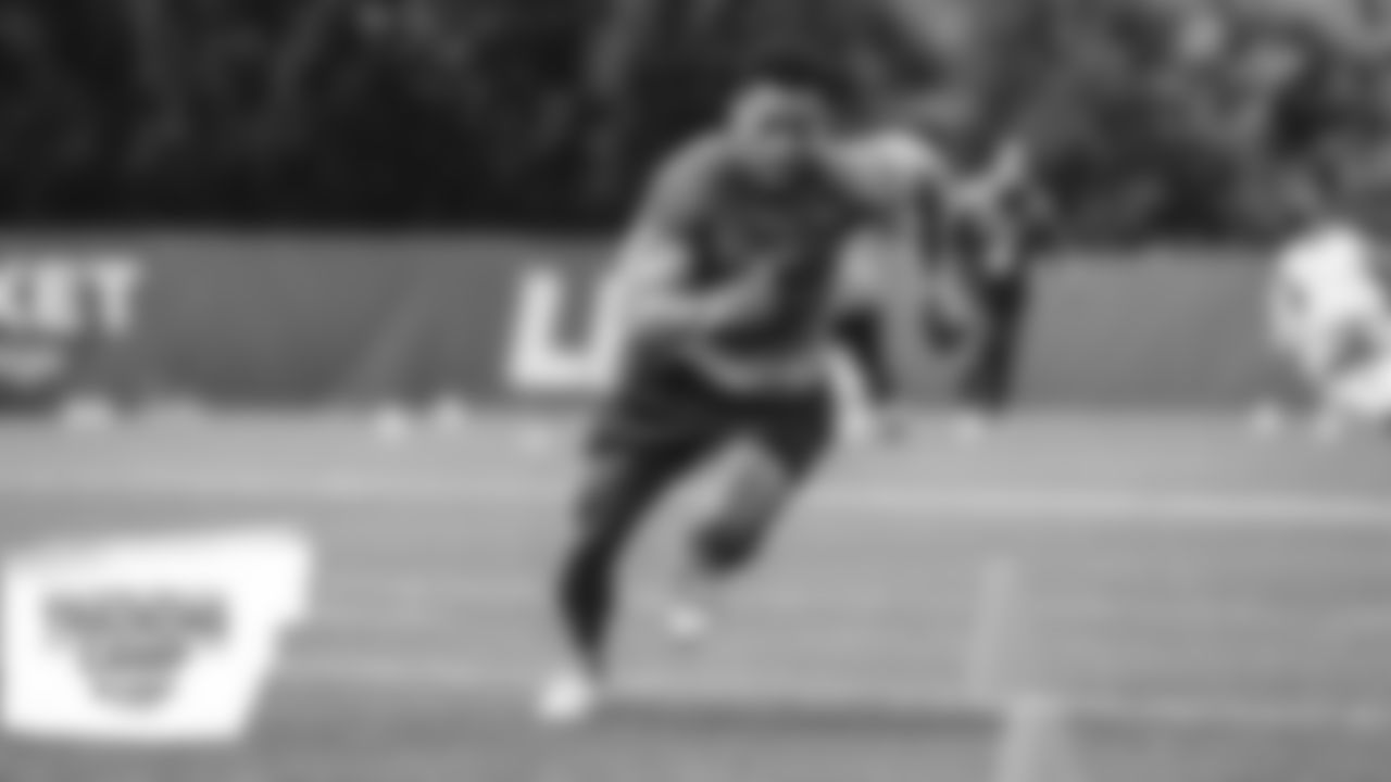 Workout at Allen Park Training Facility in Allen Park, MI on August 1st, 2020. (Jeff Nguyen/Detroit Lions)