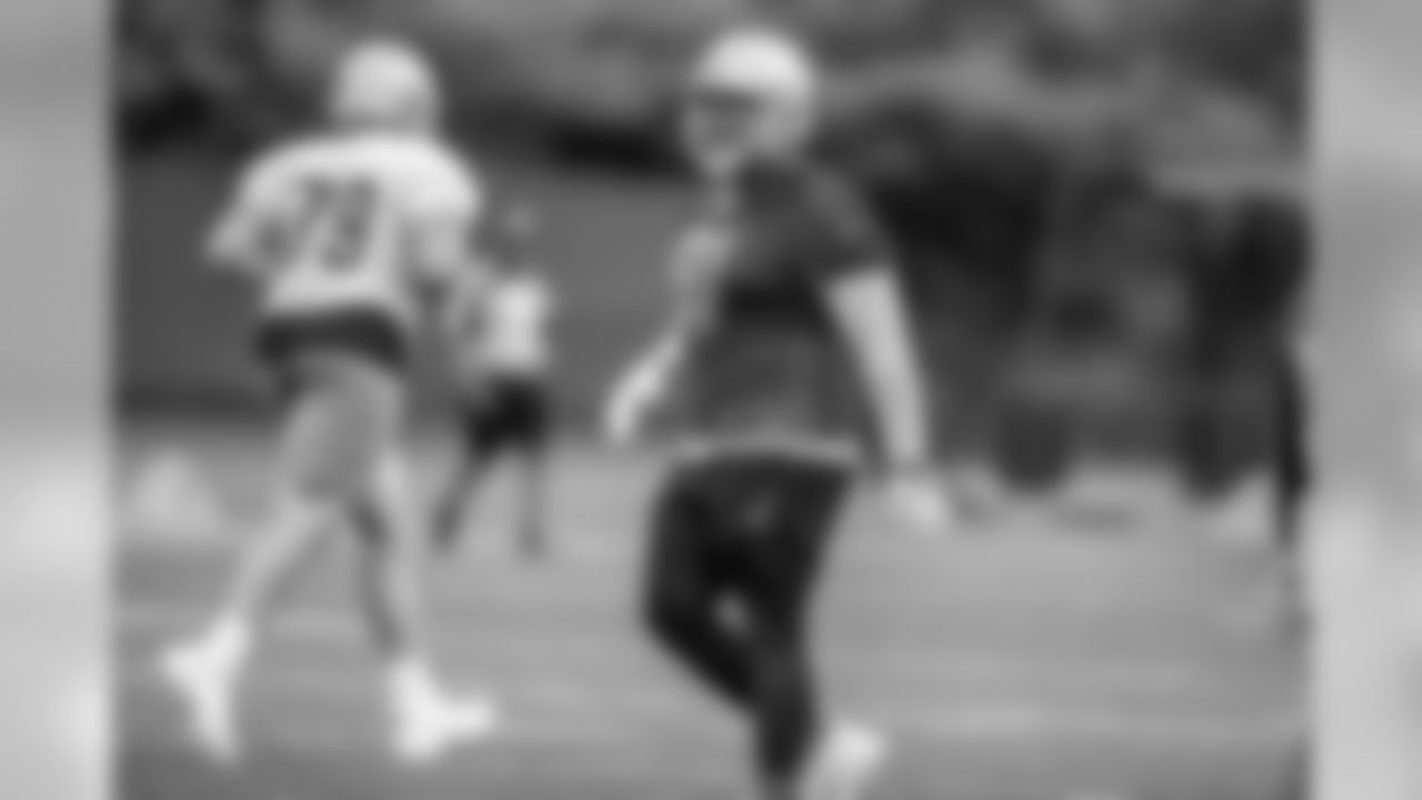 Detroit Lions defensive tackle A'Shawn Robinson (91) during Day 1 of minicamp on Tuesday, June 4, 2019 in Allen Park, Mich. (Detroit Lions via AP)