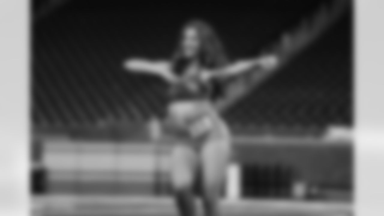 Detroit Lions Cheerleaders during the 2023 Auditions at Ford Field in Detroit, MI on May 7, 2023. (Jeff Nguyen/Detroit Lions)