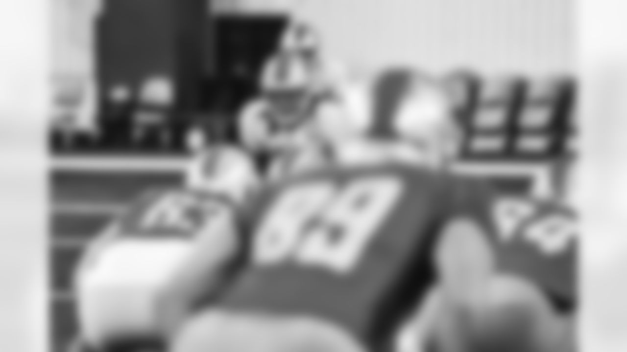 Detroit Lions linebacker Jalen Reeves-Maybin (44) during Lions Training Camp at the Training Facility in Allen Park, MI on August 9th, 2021. (Jeff Nguyen/Detroit Lions)
