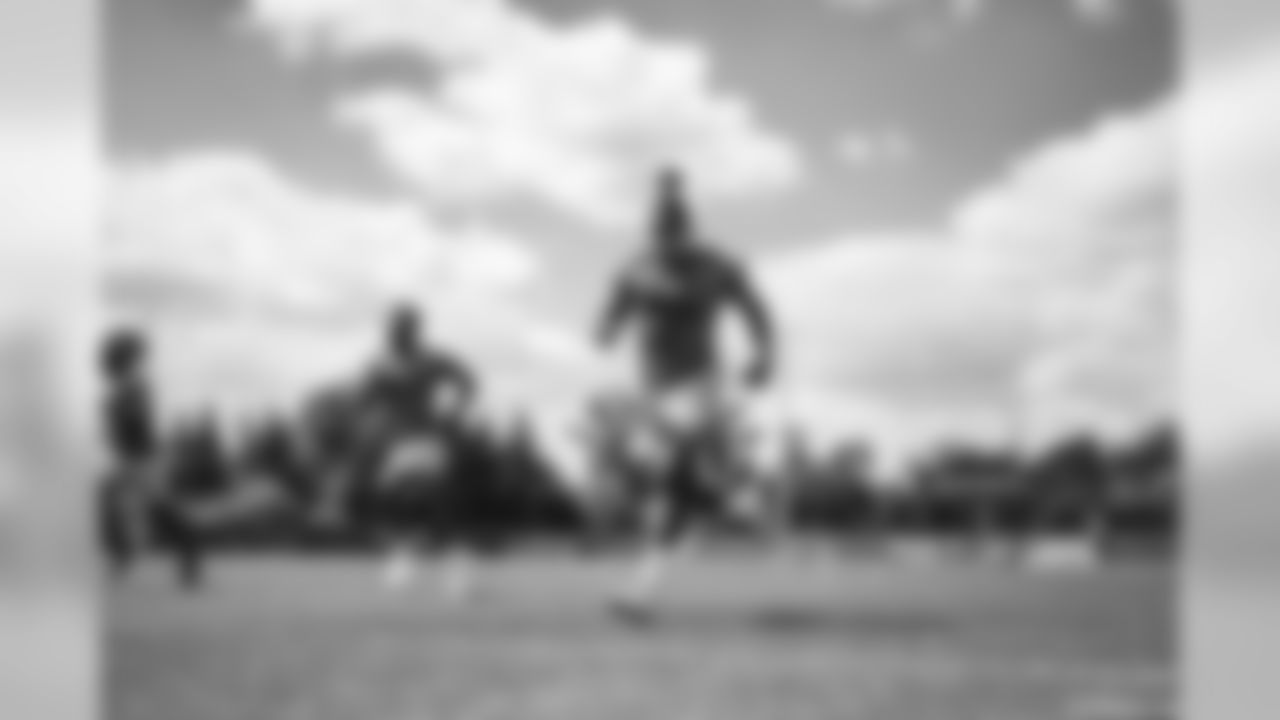 Detroit Lions linebacker Jason Cabinda (53) during workouts Allen Park Training Facility in Allen Park, MI on August 7, 2020. (Jeff Nguyen/Detroit Lions)