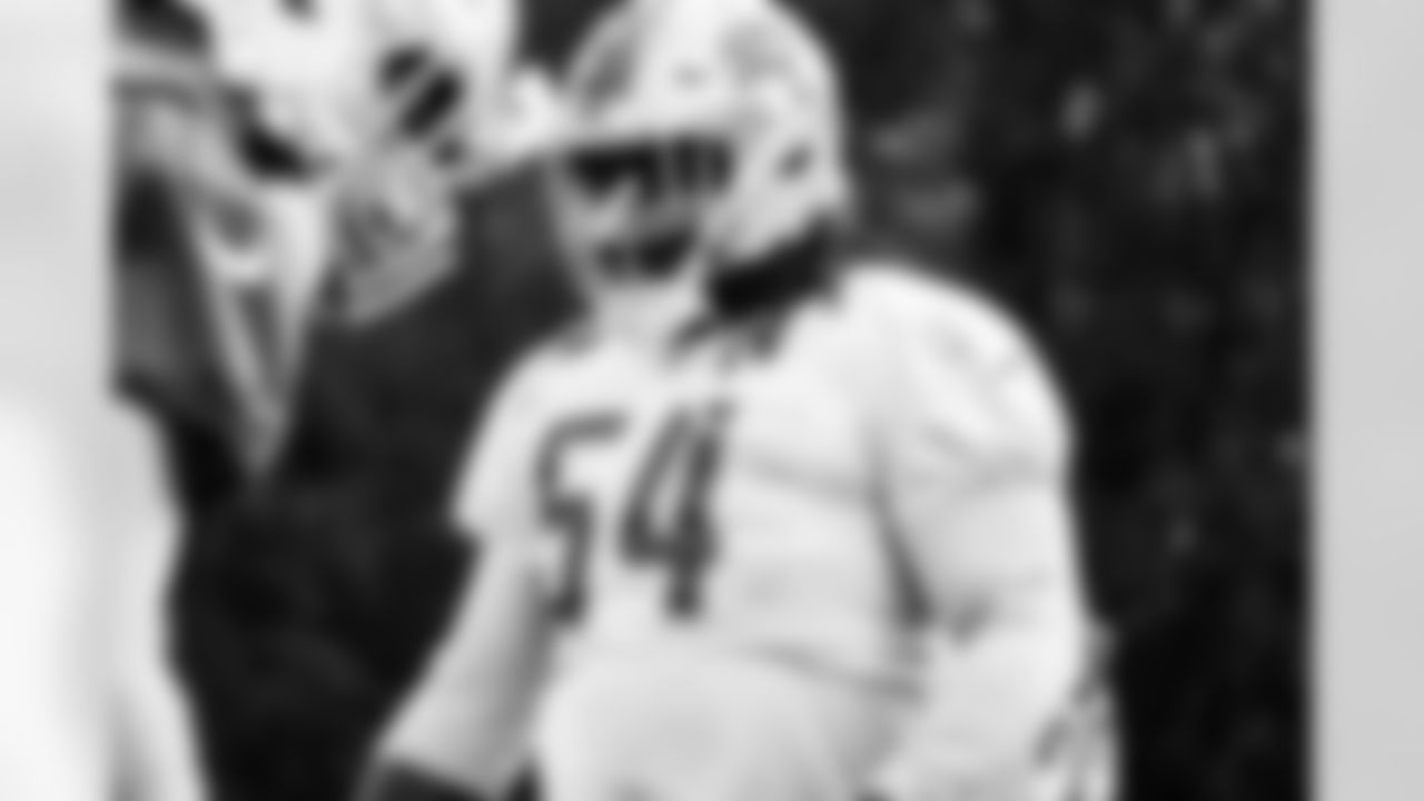 Detroit Lions defensive lineman Alim McNeill (54) during practice at the Lions Training Facility in Allen Park, MI on September 30, 2022. (Jeff Nguyen/Detroit Lions)