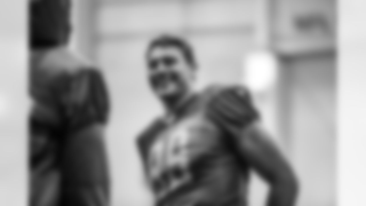 Detroit Lions tight end Brock Wright (89) during practice at the Training Facility in Allen Park, MI on December 24, 2021. (Josh Mandujano/Detroit Lions)