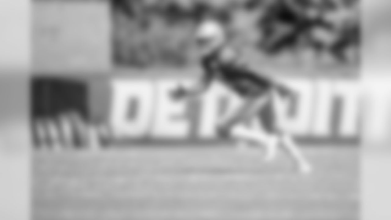 Detroit Lions safety Will Harris (43) during Day five of Detroit Lions Training Camp presented by Rocket Mortgage on Tuesday, July 30, 2019 in Allen Park, Mich.