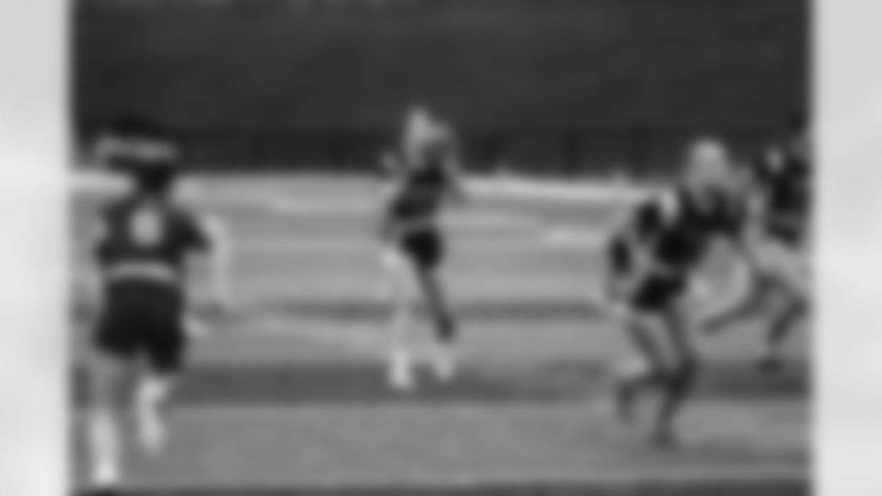 2023 Michigan Girls High School Flag Football Pilot League Week 2 at Stoney Creek HS Saturday May 13, 2023 in Rochester Hills, MI. (Carl Jones II/Detroit Lions).