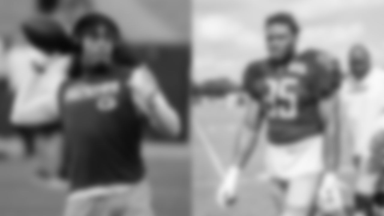 Lions DE **Romeo Okwara** (right) and Packers CB **Jaire Alexander** (left) are both from Charlotte, N.C.