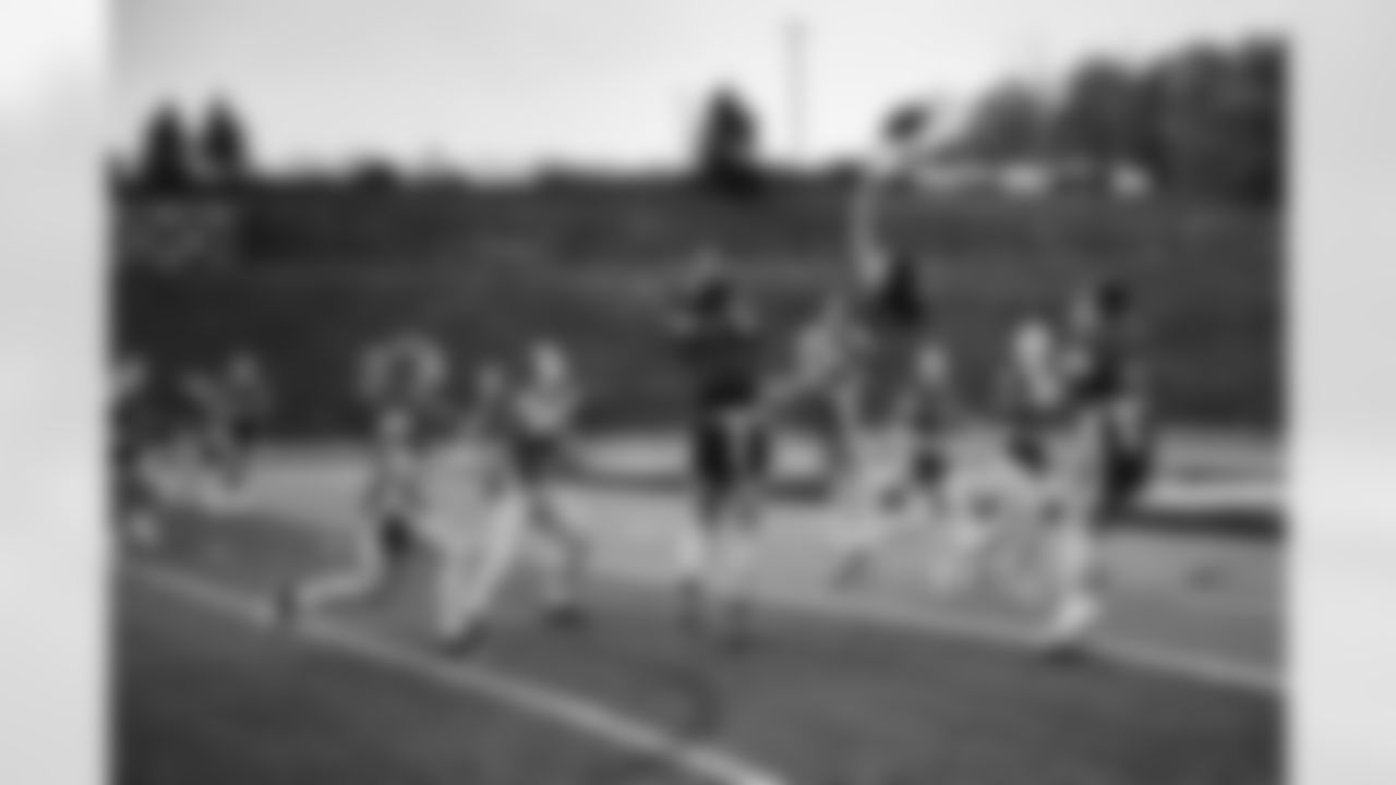 2023 Michigan Girls High School Flag Football Pilot League Week 2 at Stoney Creek HS Saturday May 13, 2023 in Rochester Hills, MI. (Carl Jones II/Detroit Lions).