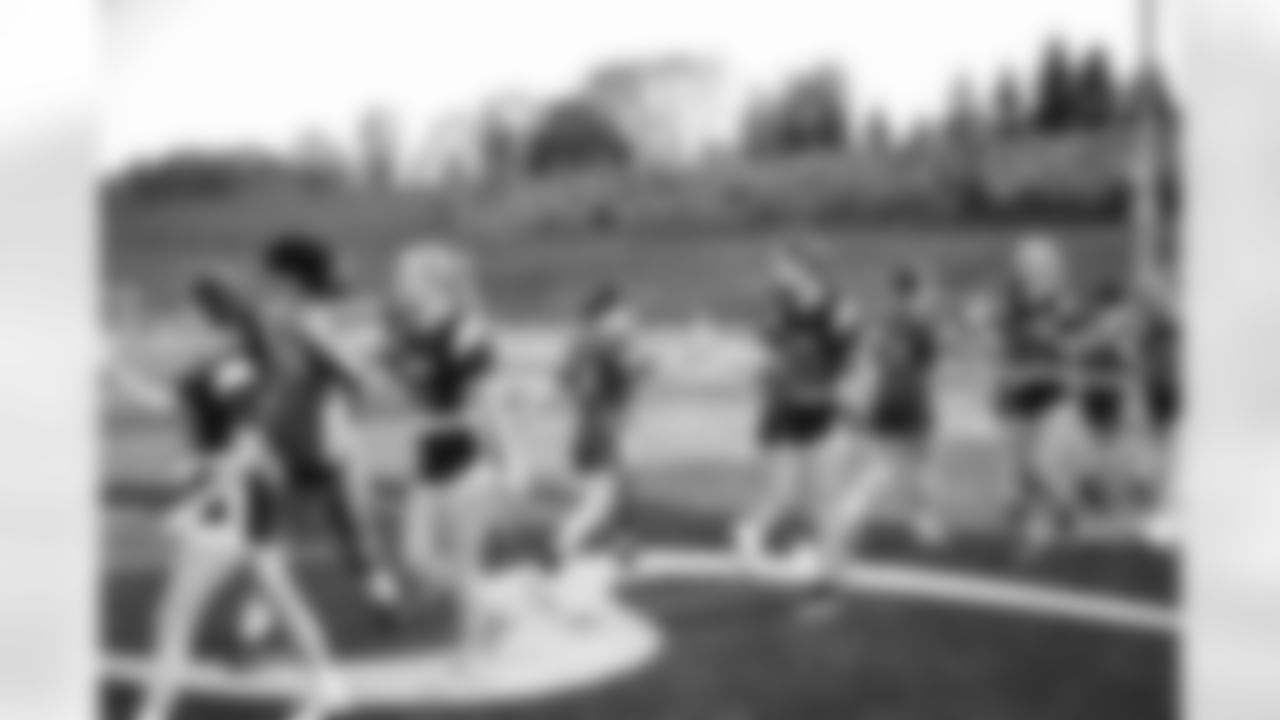 2023 Michigan Girls High School Flag Football Pilot League Week 2 at Stoney Creek HS Saturday May 13, 2023 in Rochester Hills, MI. (Carl Jones II/Detroit Lions).