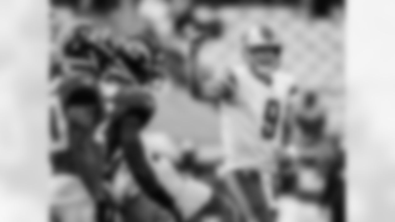 Detroit Lions quarterback Matthew Stafford (9) during a NFL football game against the Jacksonville Jaguars on Sunday, Oct. 18, 2020 in Jacksonville, FL. (Detroit Lions via AP).
