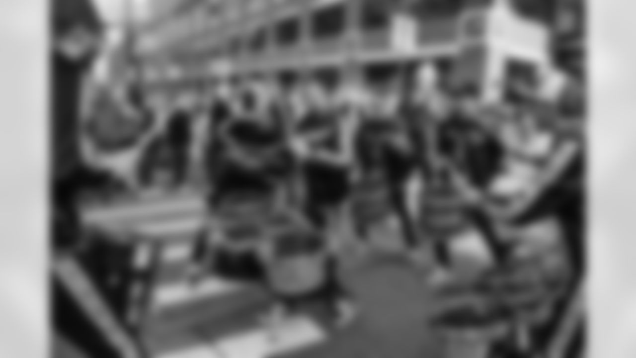 The Detroit Lions Drumline, Honolulu Boom, perform during a NFL football game against the Minnesota Vikings on Sunday, December 11, 2022 in Detroit, MI. (Mike Ferdinande/Detroit Lions).