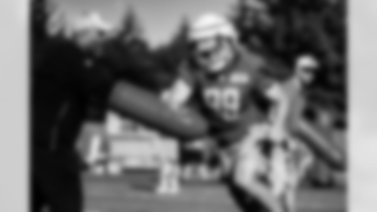 Detroit Lions tight end Brock Wright (89) during Lions Training Camp at the Training Facility in Allen Park, MI on July 30, 2022. (Josh Mandujano/Detroit Lions)