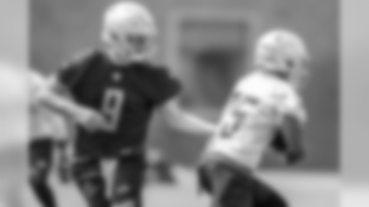 Matthew Stafford and Theo Riddick