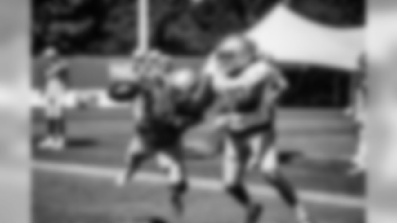 Detroit Lions wide receiver Kenny Golladay (19) Detroit Lions cornerback Desmond Trufant (23) during training camp practice at the Training Facility in Allen Park, MI on August 18, 2020. (Jeff Nguyen/Detroit Lions)