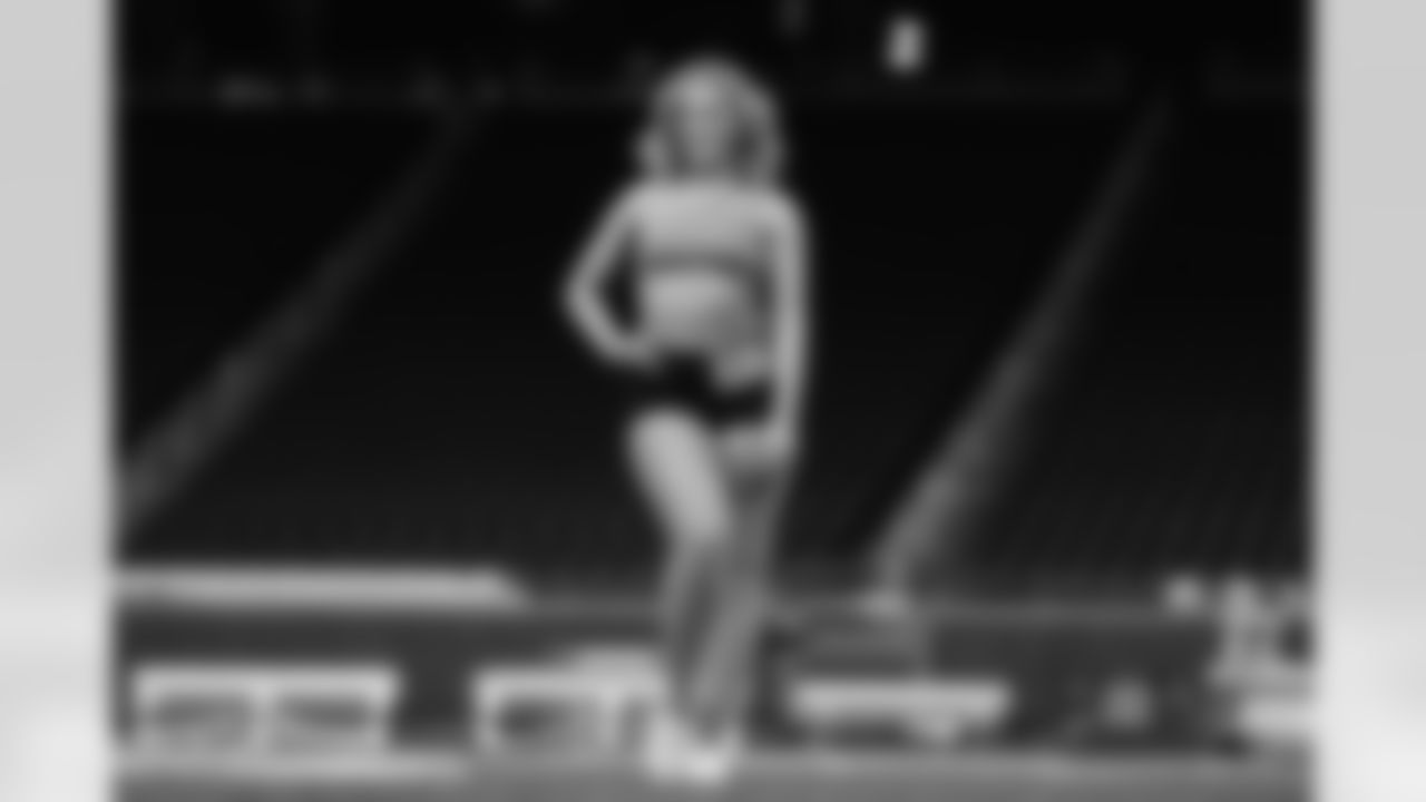 Detroit Lions Cheerleaders during the 2023 Auditions at Ford Field in Detroit, MI on May 7, 2023. (Jeff Nguyen/Detroit Lions)