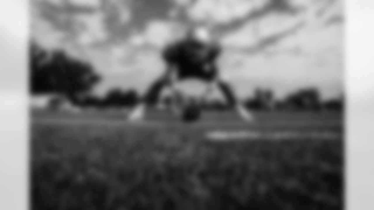 Detroit Lions longsnapper Don Muhlbach (48) during a training camp practice at the Training Facility in Allen Park, MI on August 3rd, 2021. (Jeff Nguyen/Detroit Lions)