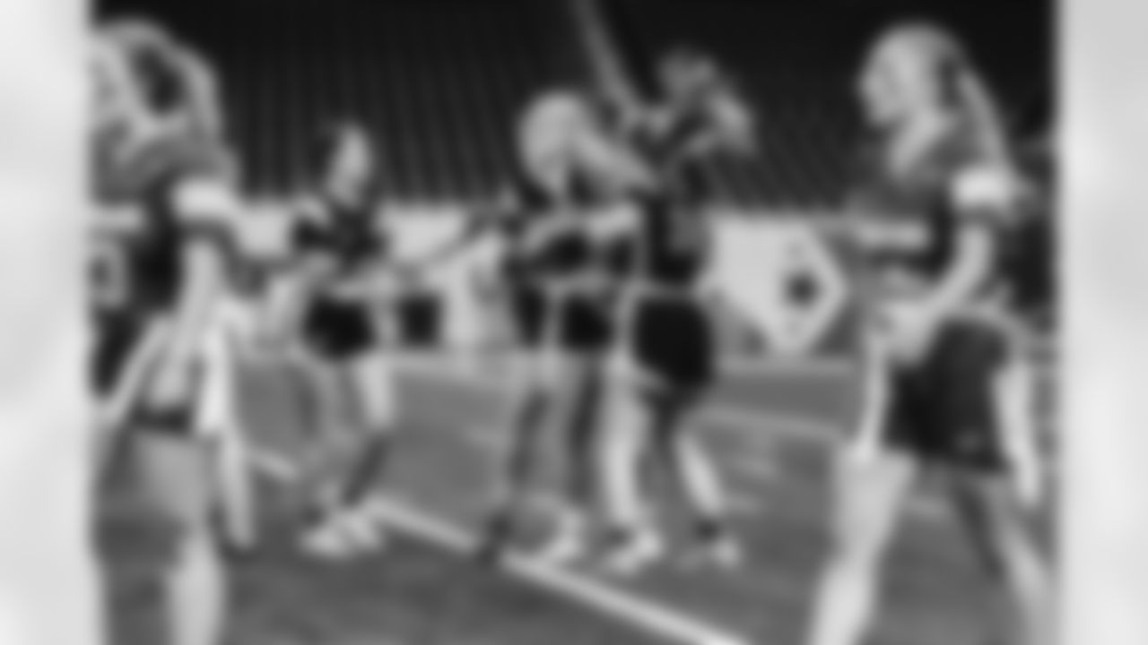 2023 Michigan Girls High School Flag Football Pilot League Week 1 at Ford Field. Sunday May 7, 2023 in Detroit, MI. (Carl Jones II/Detroit Lions).