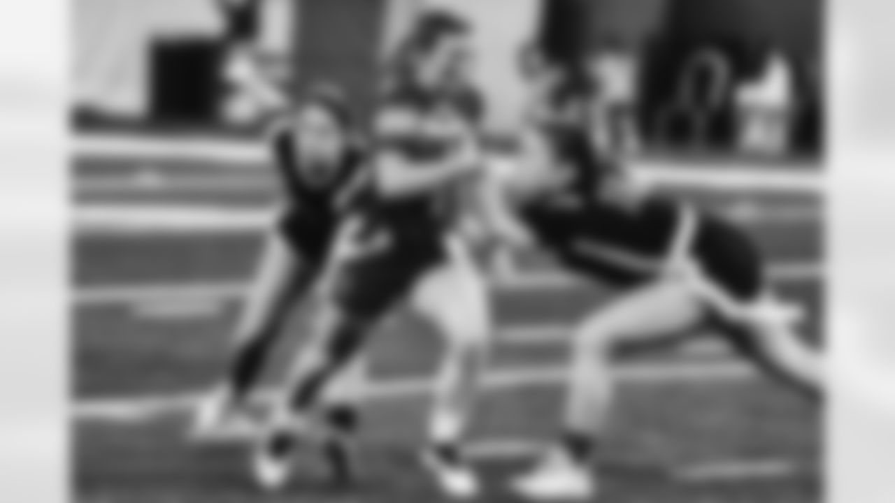 2023 Michigan Girls High School Flag Football Pilot League Week 1 at Ford Field. Sunday May 7, 2023 in Detroit, MI. (Carl Jones II/Detroit Lions).