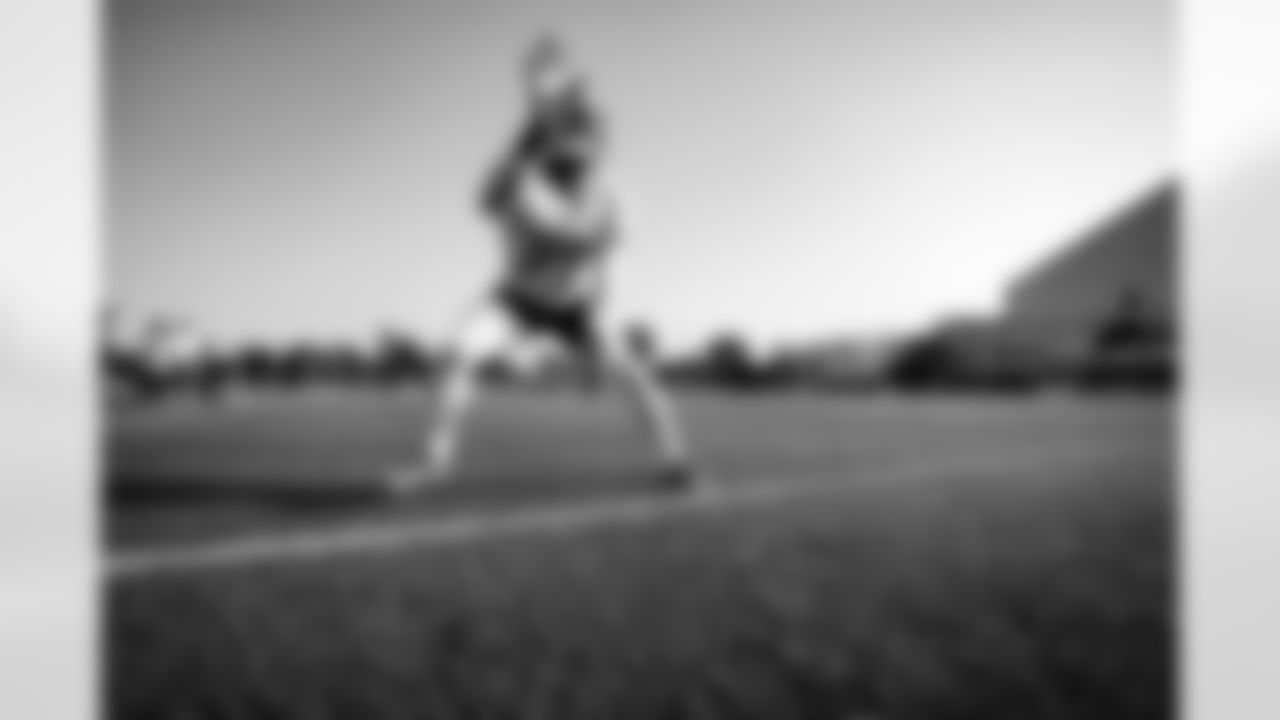 Detroit Lions cornerback Jeff Okudah (23) during Lions Training Camp at the Training Facility in Allen Park, MI on July 31st, 2021. (Jeff Nguyen/Detroit Lions)