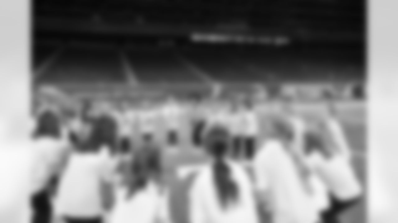 2022 Junior Detroit Lions Cheerleaders Clinic at Ford Field on December 10, 2022. (Carl Jones II/Detroit Lions)
