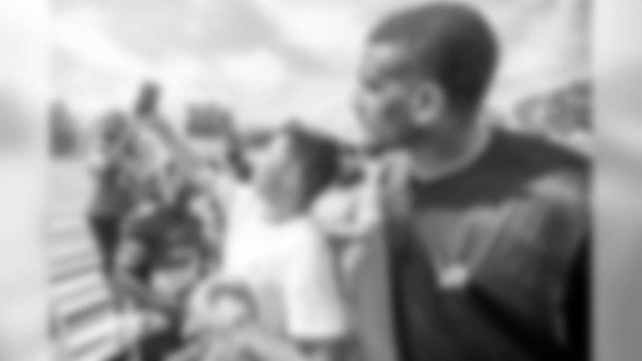 Detroit Lions defensive back Quandre Diggs (28) takes a selfie following Day 6 of Detroit Lions Training Camp presented by Rocket Mortgage on Wednesday, July 31, 2019 in Allen Park, Mich.