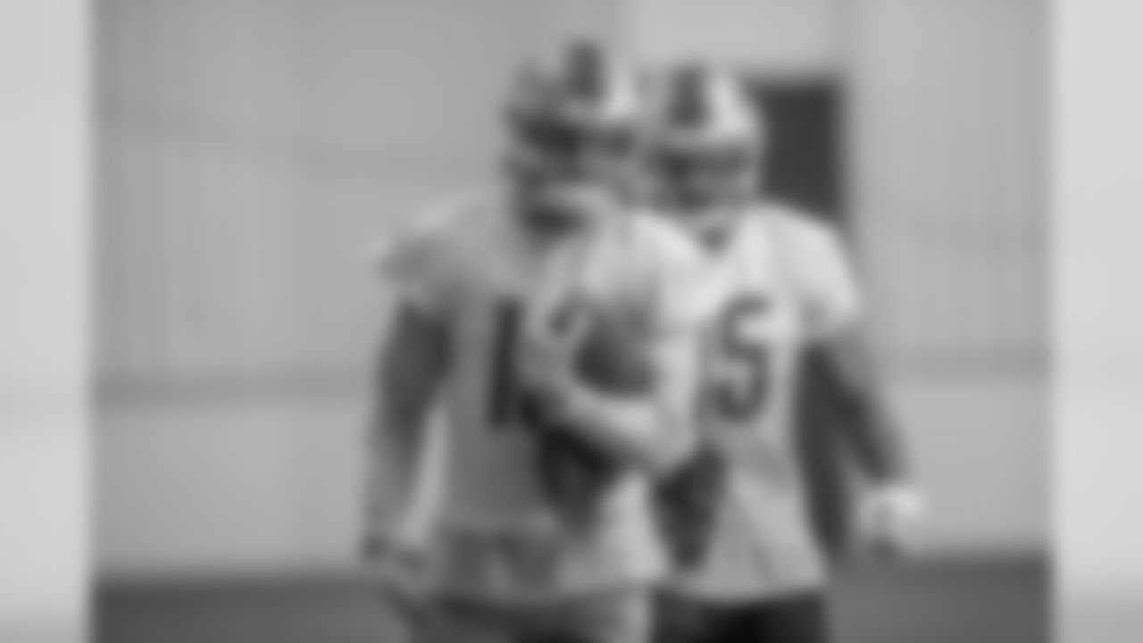 Detroit Lions wide receiver Kenny Golladay (19) during practice at the Detroit Lions training facility Thursday, Dec. 19, 2019 in Allen Park, Mich. (Detroit Lions via AP)