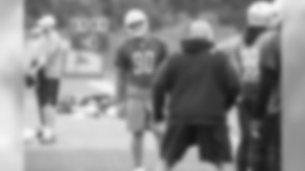Detroit Lions defensive end Trey Flowers (90) during Day 4 of OTAs on Wednesday, May 29, 2019 in Allen Park, Mich. (Detroit Lions via AP)