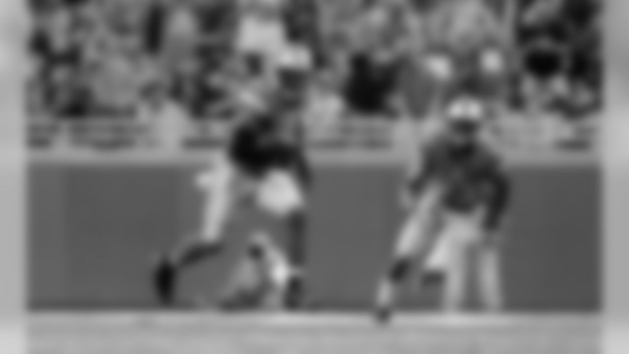 Glover Quin intercepted a pass in his Lions debut against Minnesota Week 1 of the 2013 season.
