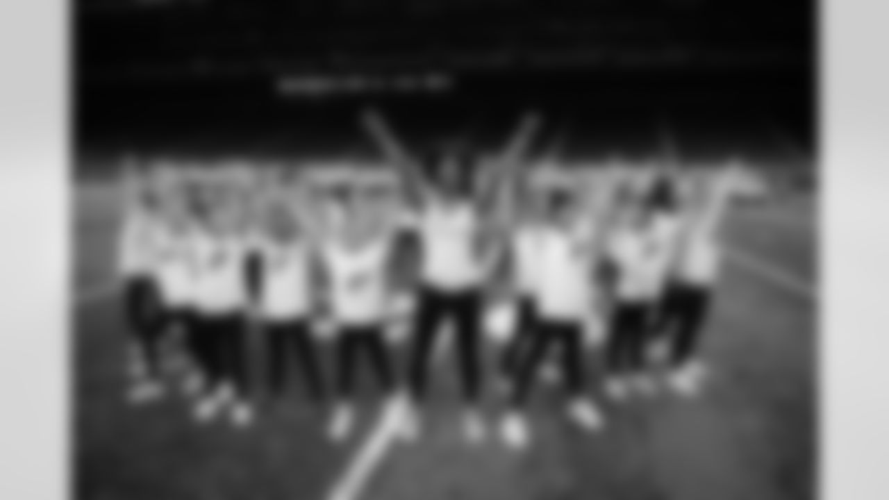 2022 Junior Detroit Lions Cheerleaders Clinic at Ford Field on December 10, 2022. (Mike Ferdinande/Detroit Lions)